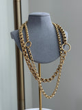 2 Sterling Silver Rolo Chains 9ct HGP