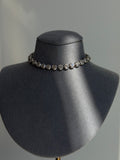 18K WHITE GOLD TENNIS BRACELET 7 1/4”