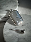 VINTAGE TIFFANY & CO. STERLING SILVER SNOWFLAKE PERFUME BOTTLE