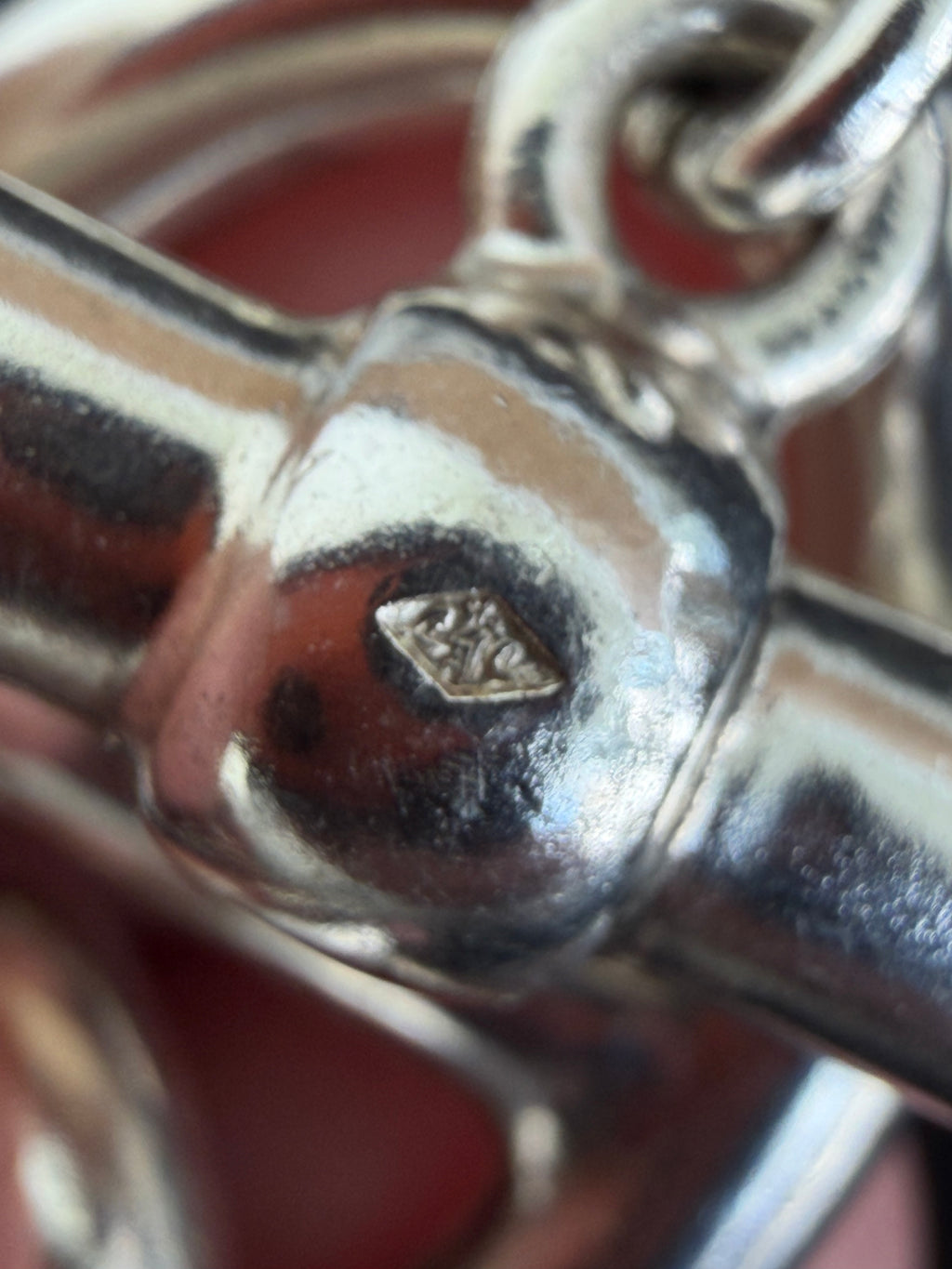 French Silver Mariner Heavy Mariner Bracelet Hallmarked