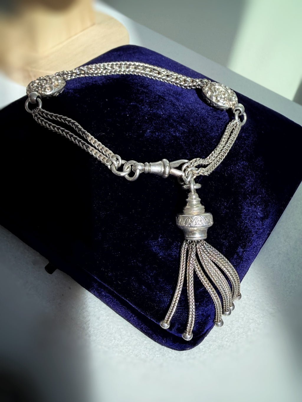 ANTIQUE SILVER ALBERTINA