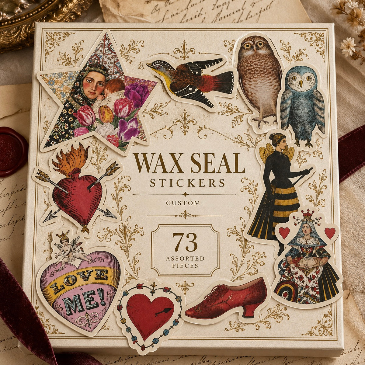 Custom Wax Seal Sticker Order