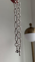 3” antique silver extension